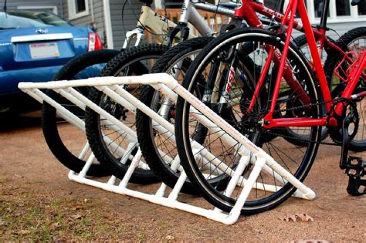 What are bike racks made of