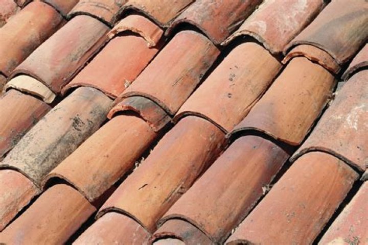 What are clay roof tiles made of