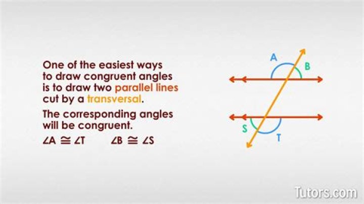 What are congruent lines