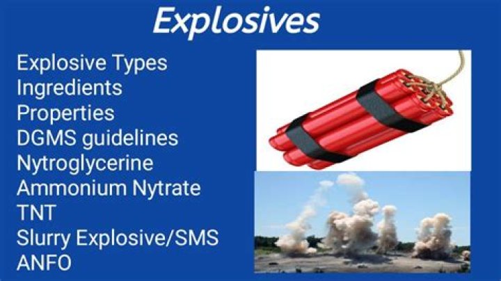 What are detonators in explosives