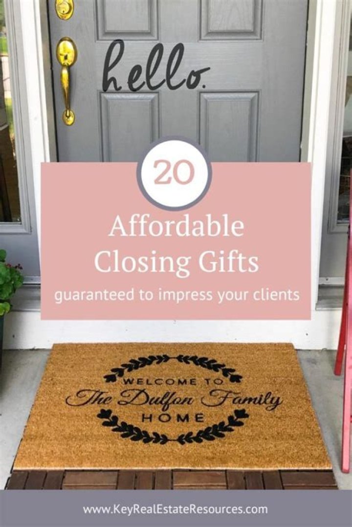 What are good closing gifts