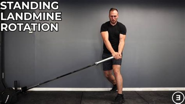 What are landmine rotations