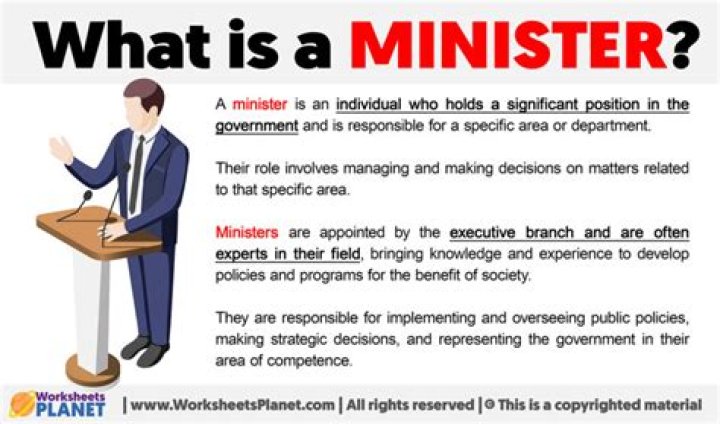 What are ministerial duties