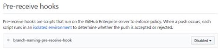 What are pre-receive hooks