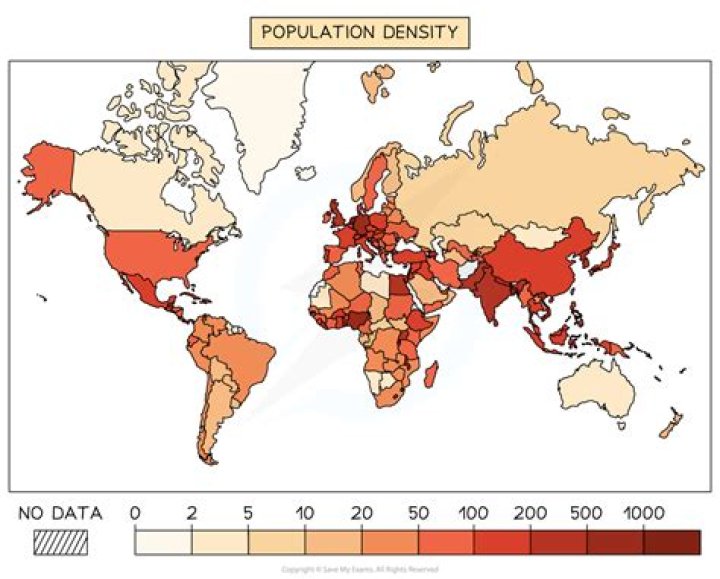 What are the factors that affect distribution and density of the world population