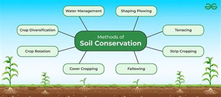 What are the methods to conserve soil