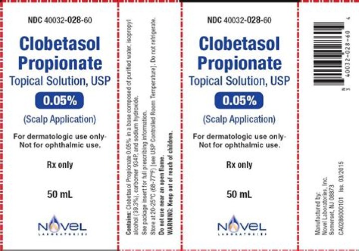 What are the side effects of clobetasol propionate topical solution