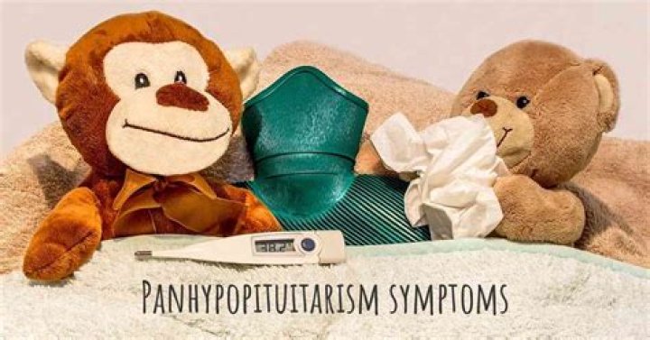 What are the signs and symptoms of Panhypopituitarism