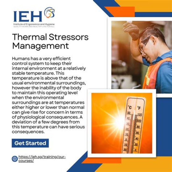 What are thermal stressors