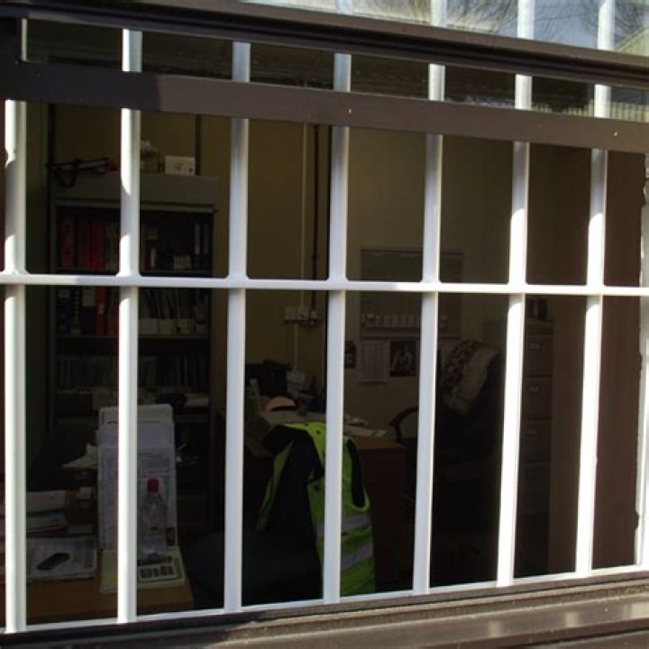 What are window bars called