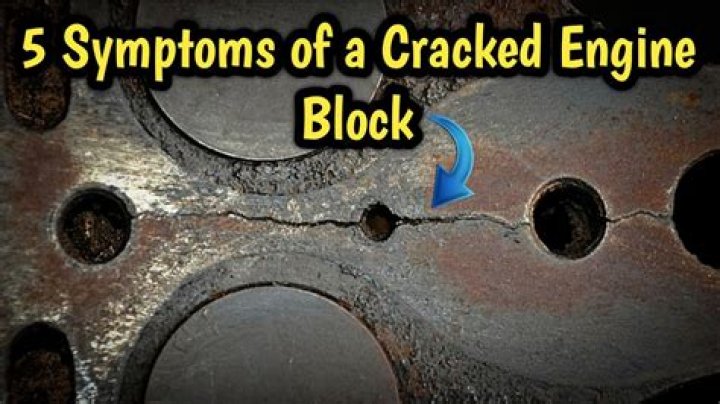 What can cause engine block to crack