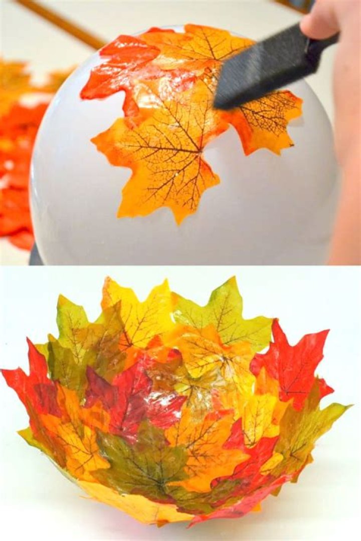 What can I make with fall leaves