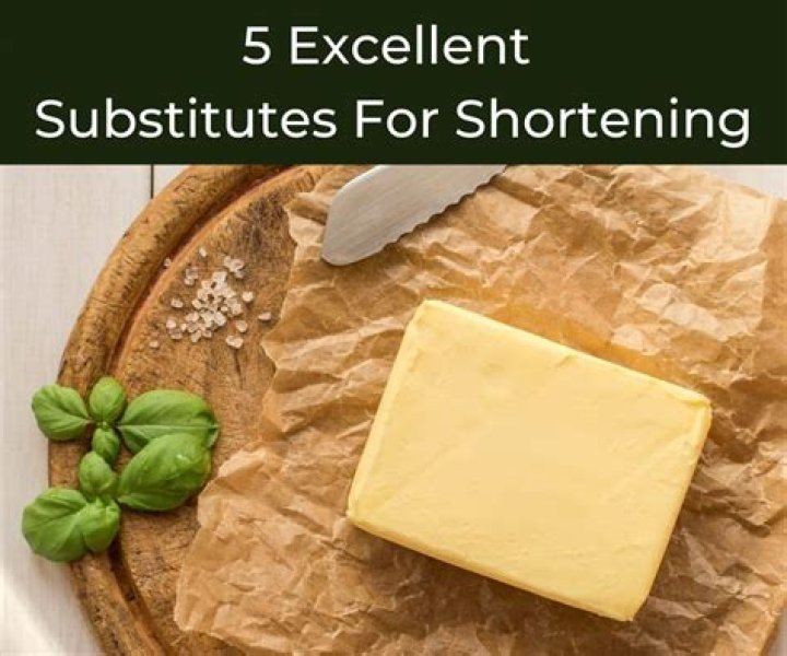 What can replace shortening