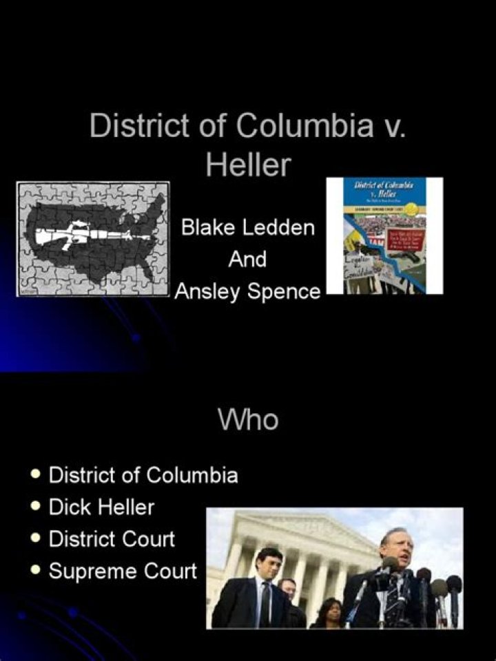 What caused District of Columbia v Heller