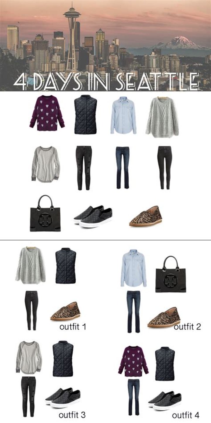 What clothes to pack for Seattle in May