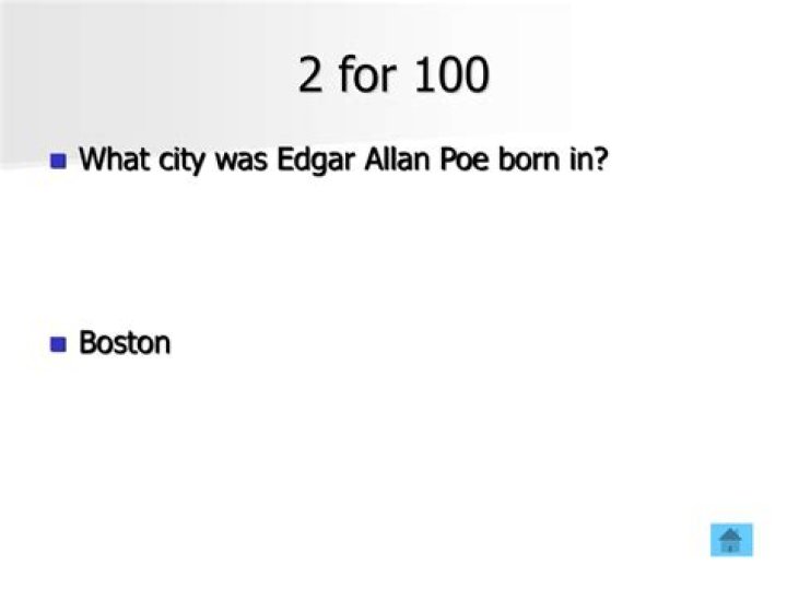 What college did Poe attend