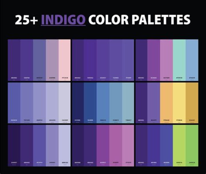 What color goes with indigo
