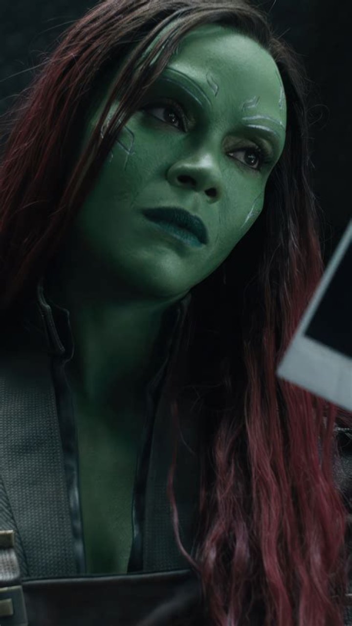 What color is gamoras skin