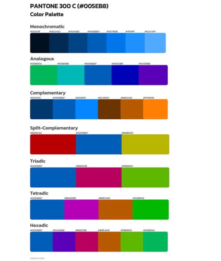 What color is Pantone 300c