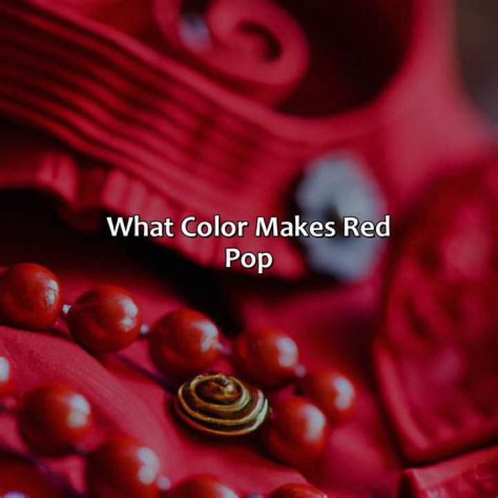 What color makes colors pop