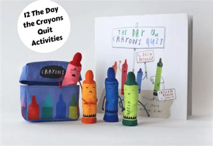 What colors are in the day the crayons quit