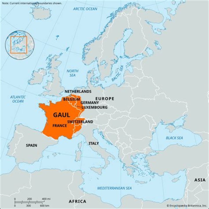 What country is Gaul today