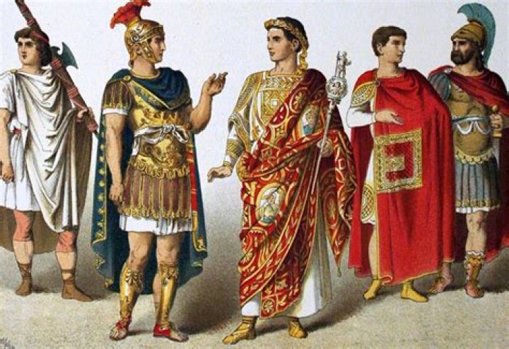 What did ancient Romans wear