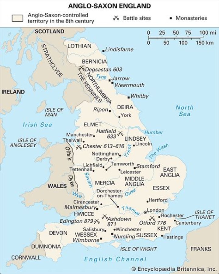 What did Anglo Saxons trade
