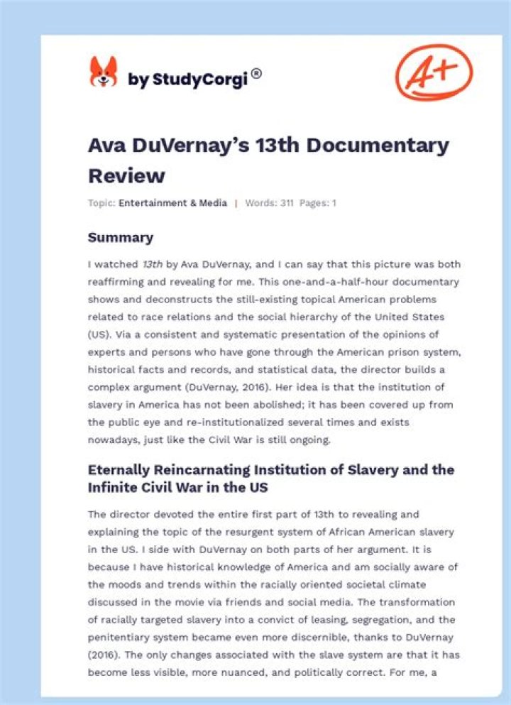 What did Ava DuVernay study