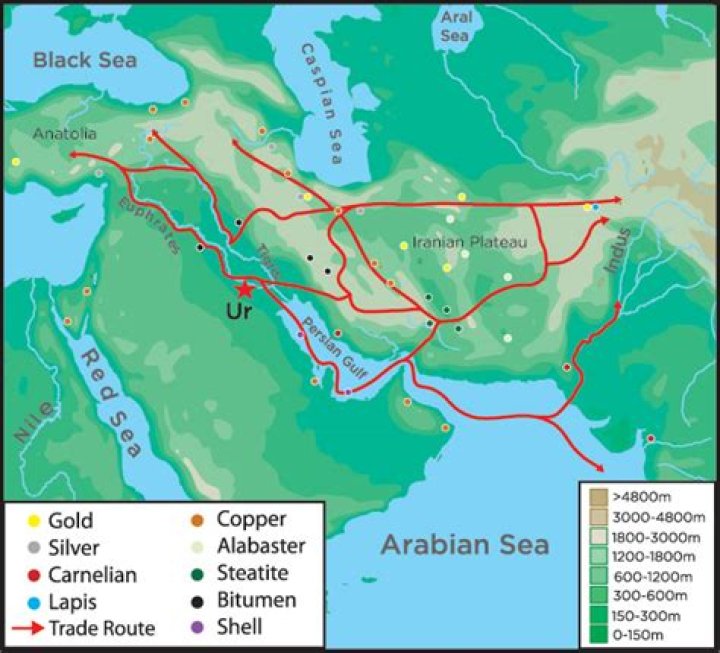 What did Mesopotamia trade