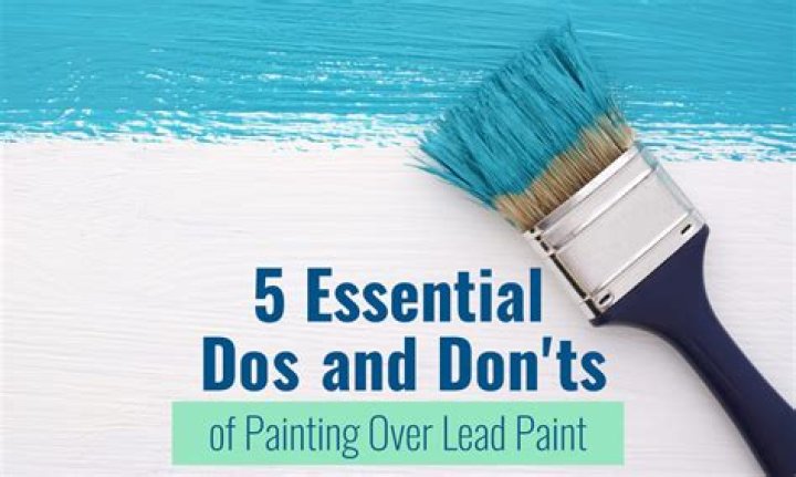 What do you do with lead paint on walls