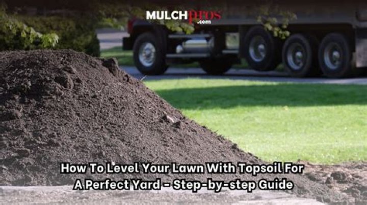 What do you use to level your yard