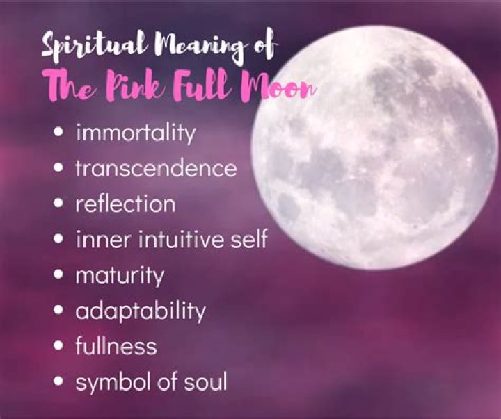 What does a pink moon mean