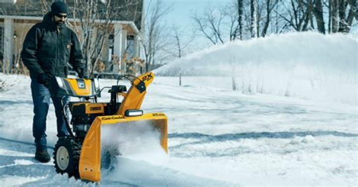 What does a snow blower do