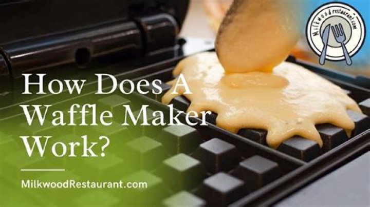 What does a waffle maker do