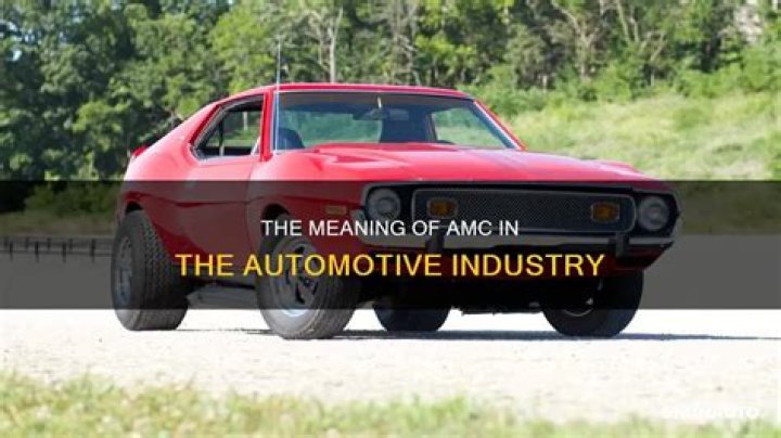 What does AMC Car stand for