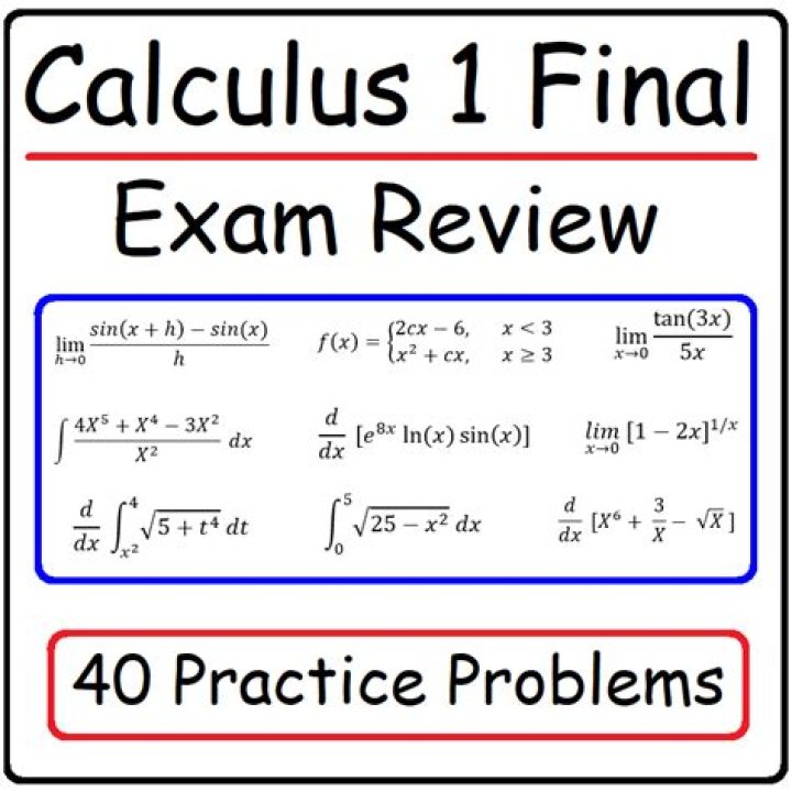 What does Calc 1 consist of