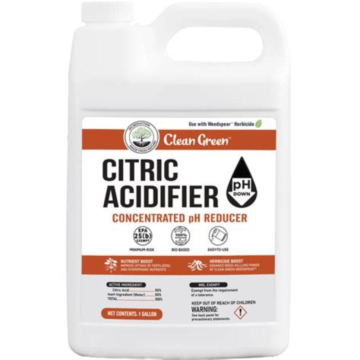 What does citric acid clean