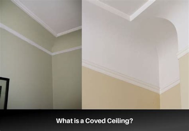 What does cove ceiling mean