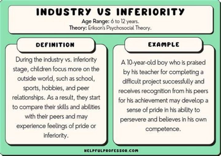 What does Erikson mean by industry