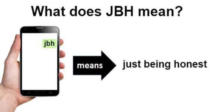 What does JBH mean in text