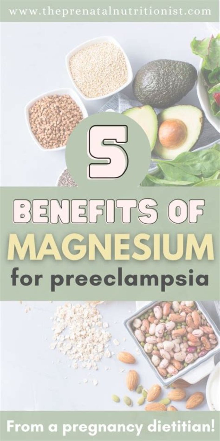 What does magnesium do in preeclampsia