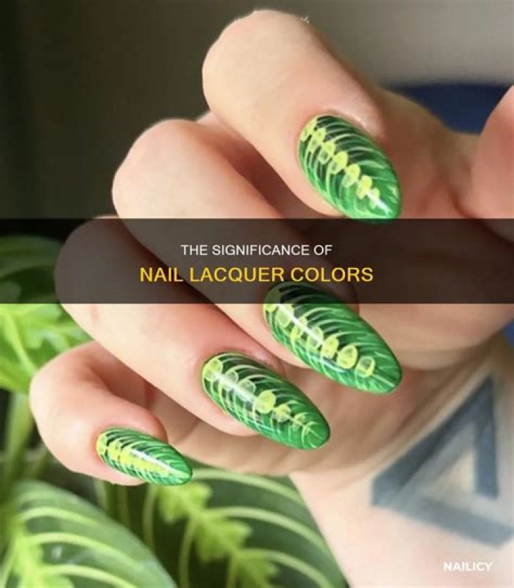 What does nail lacquer mean