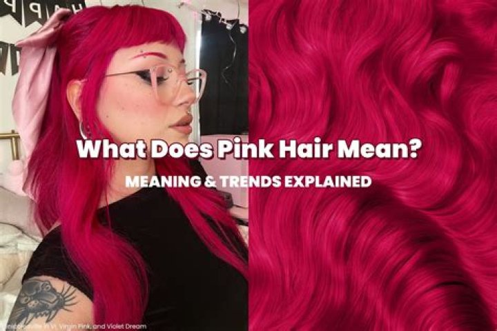 What does painted hair mean