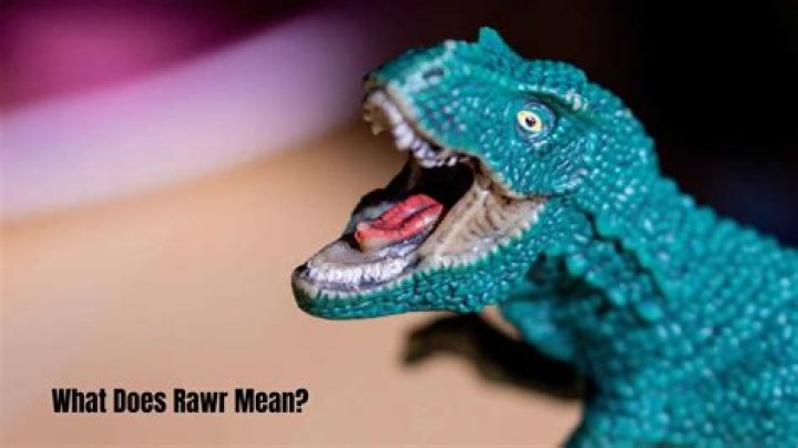 What does Rawr really mean