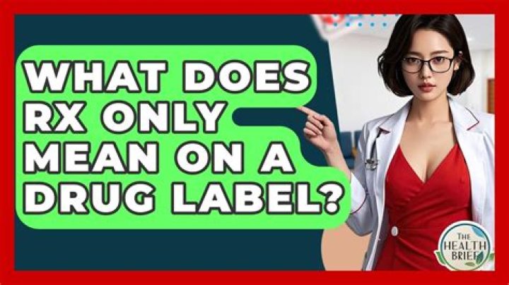 What does Rx use only mean