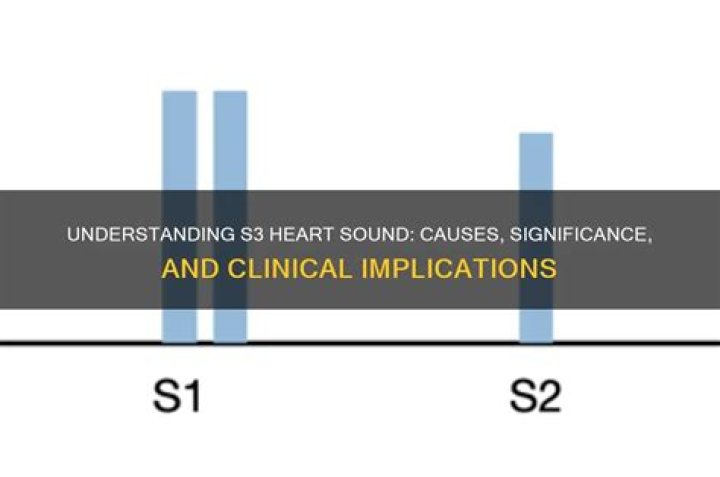 What does S3 sound indicate