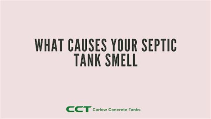 What does septic smell like