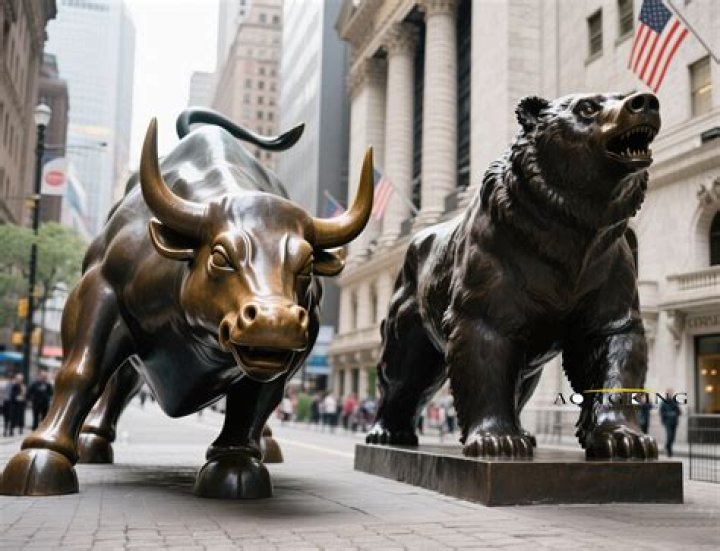 What does the bull on Wall Street symbolize