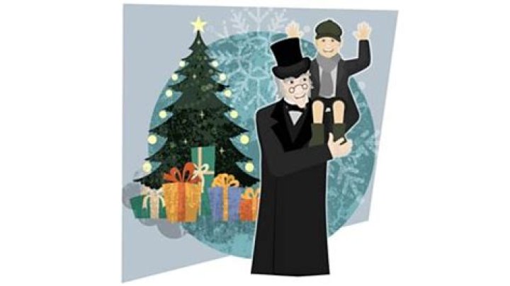 What does the torch in a Christmas carol represent
